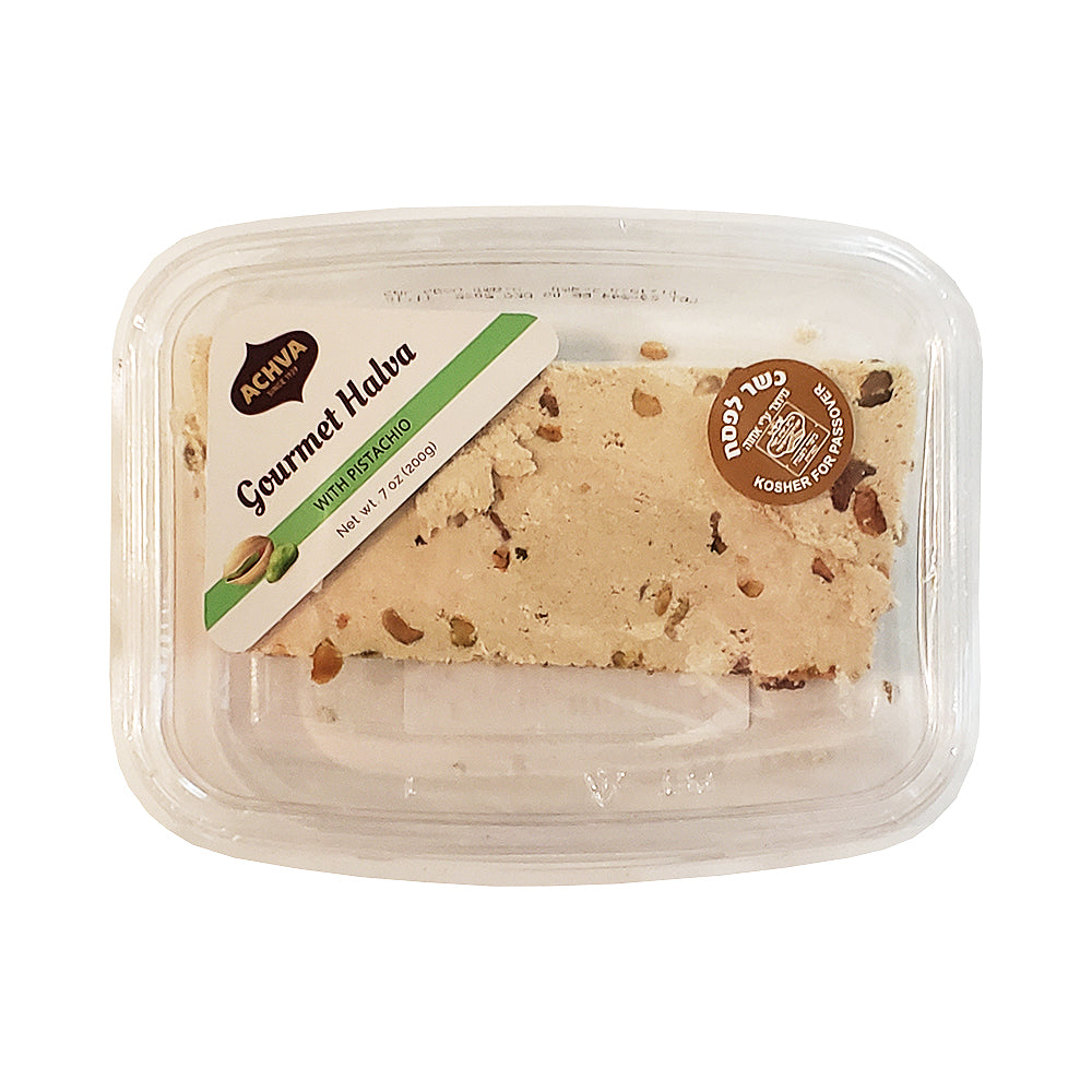 Achva Gourmet Halva with Pistachio 200 gr