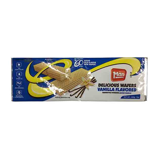 Man - Vanilla Flavored Wafers