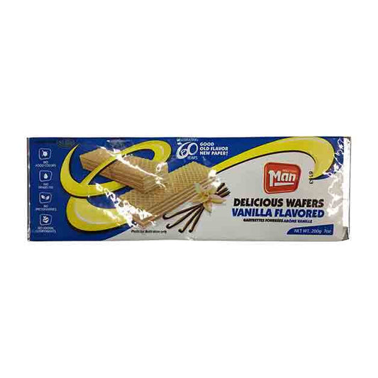 Man - Vanilla Flavored Wafers